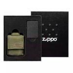 فندک زیپو (Zippo) مدل 49400 Green – ست ویژه با کیف کمری تاکتیکال