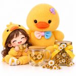 ست هدیه جوجه زرد با فنجان دوجداره و دمنوش بابونه12